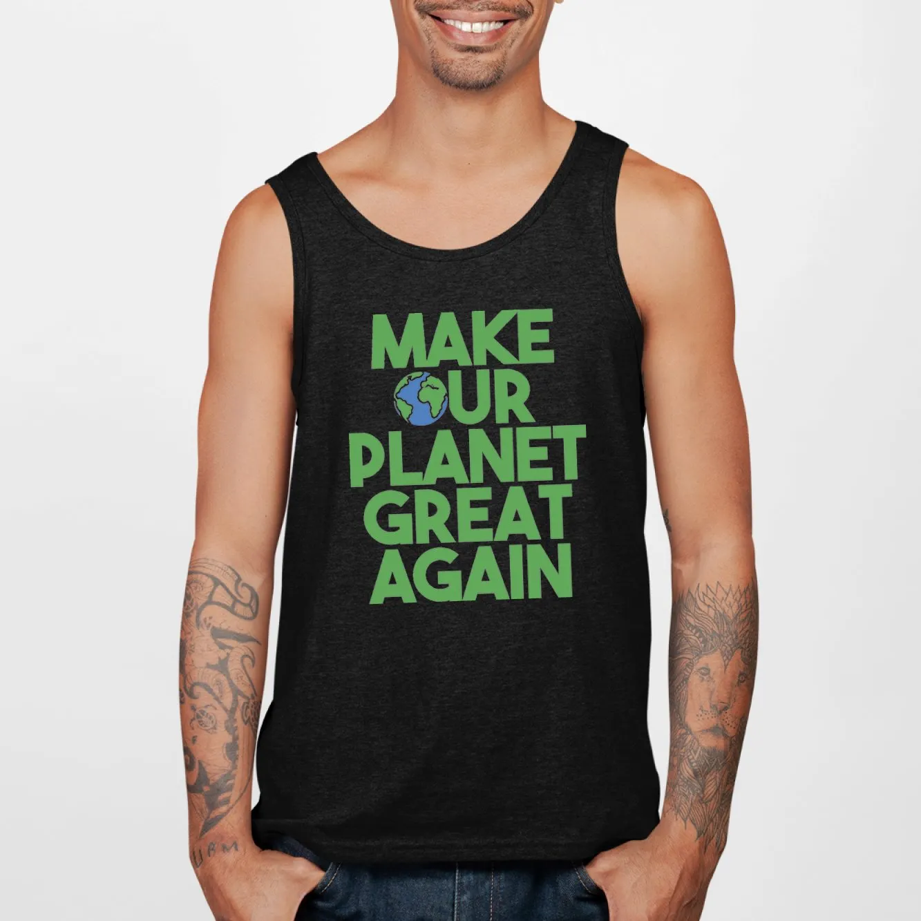 Débardeur Homme Make our planet great again