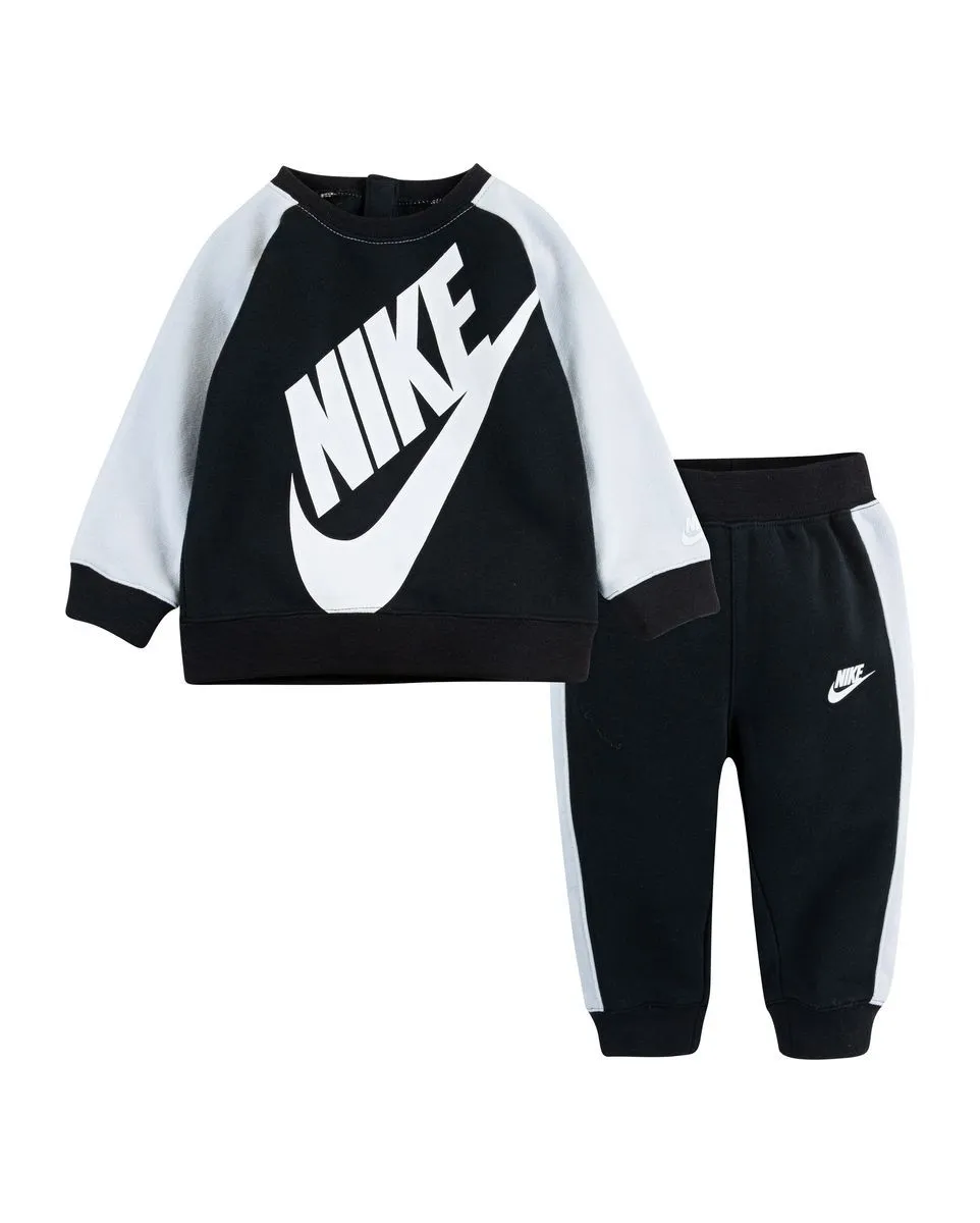 Ensemble de survetement Enfant NKB OVERSIZED FUTURA CREW SET Noir