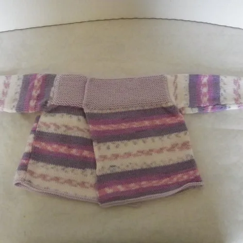 Ensemble naissance " brassière , bonnet , chaussons " 3 mois pour bébé fille