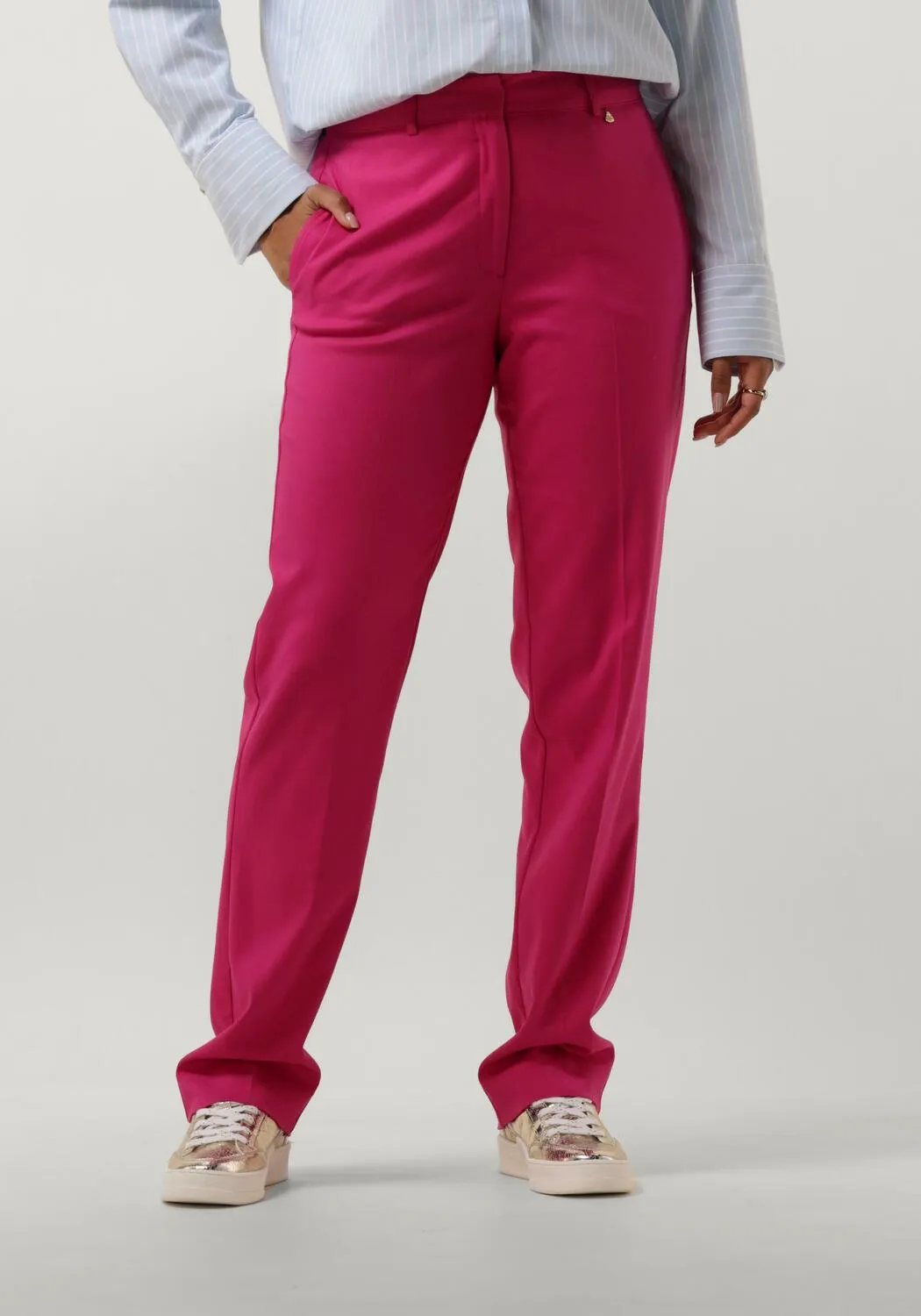 fabienne chapot pantalon elliot trousers en rose