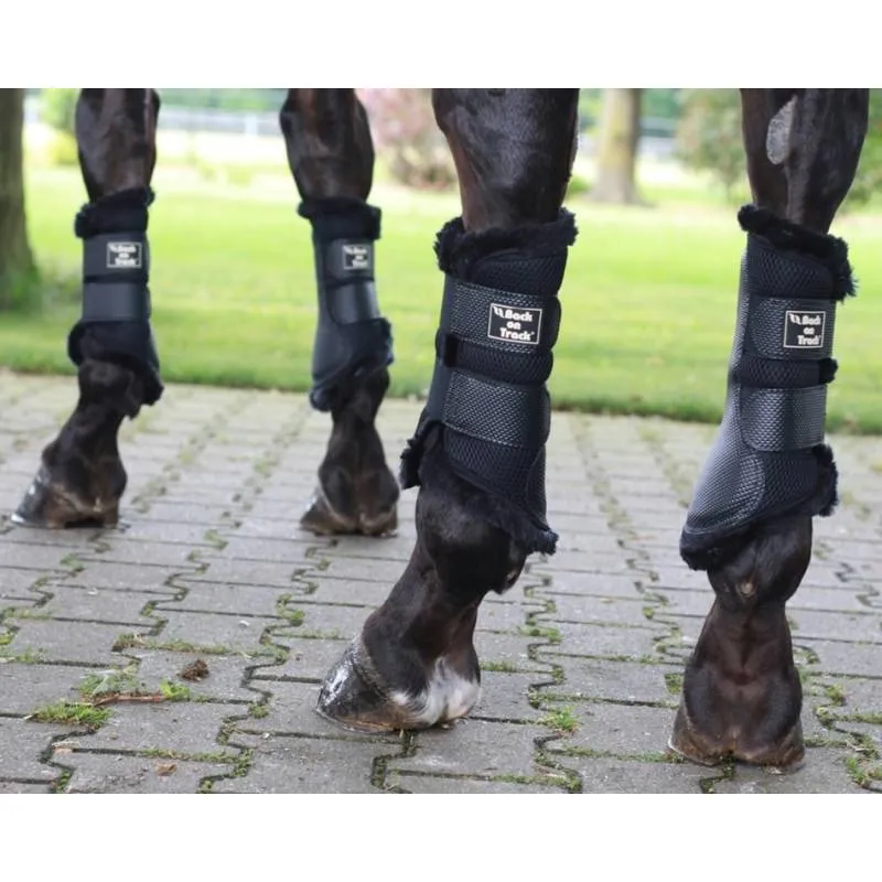 Guêtres souples Back on Track 3D mesh doublées pour le dressage ou l'entrainement