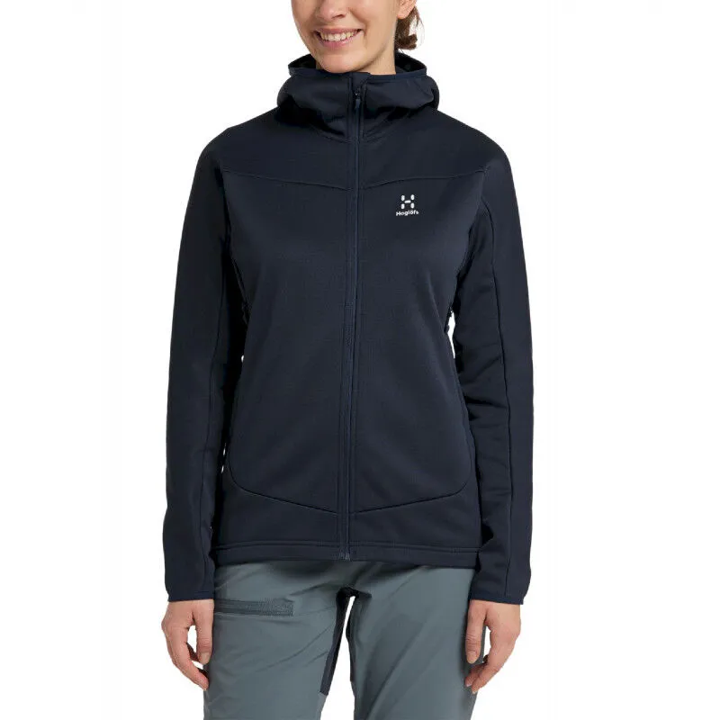 Haglöfs Frost Mid Hood Women - Polaire femme | Hardloop