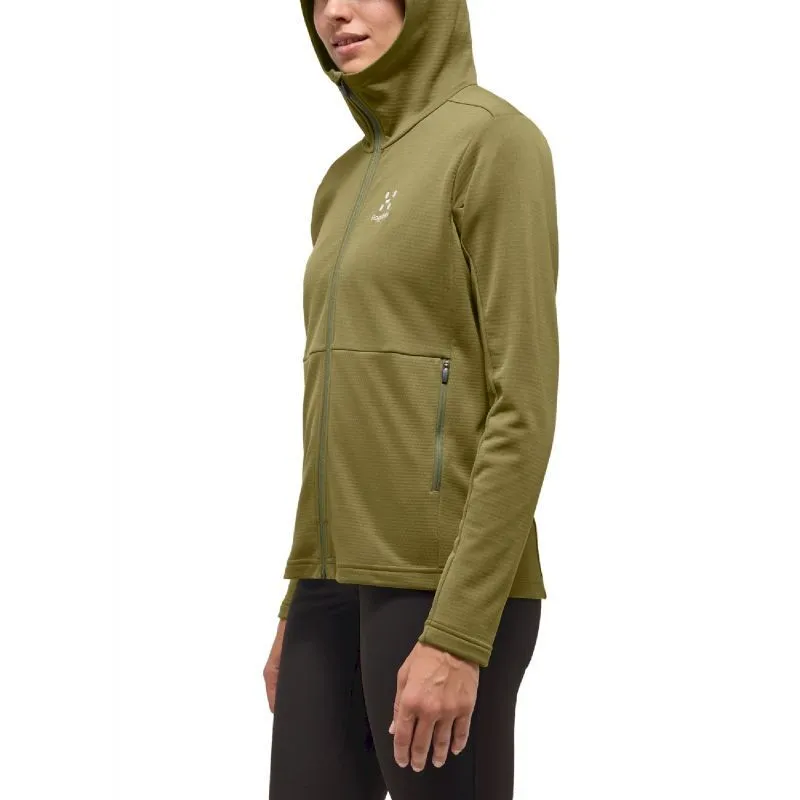 Haglöfs Lark Mid Hood Women - Polaire femme | Hardloop