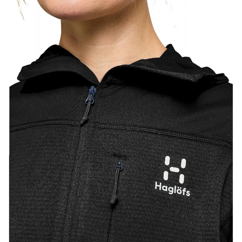 Haglöfs L.I.M Mid Multi Hood Women - Polaire femme | Hardloop