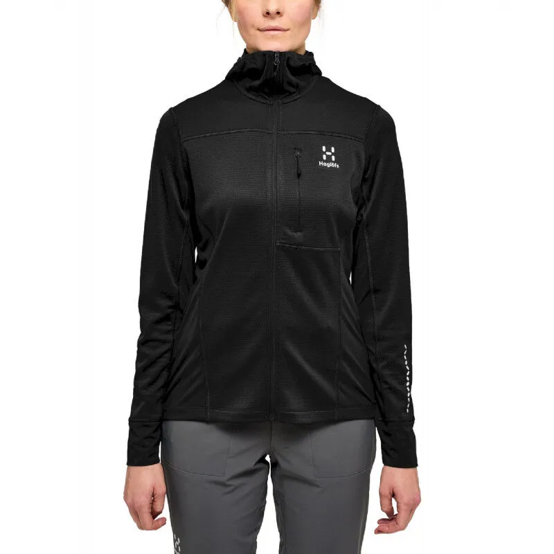 Haglöfs L.I.M Mid Multi Hood Women - Polaire femme | Hardloop