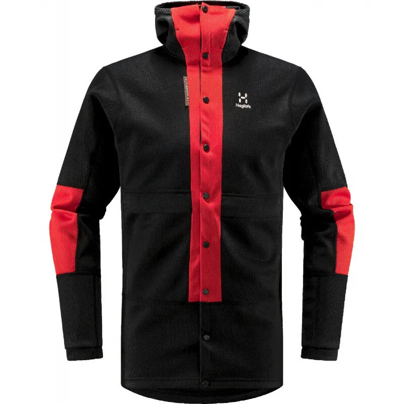 Haglöfs L.I.M ZT Sync 1 Mid Hood Men - Polaire homme | Hardloop