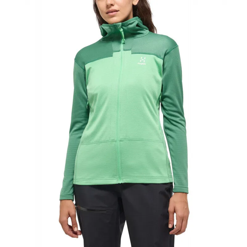 Haglöfs ROC Flash Mid Hood Women - Polaire femme | Hardloop