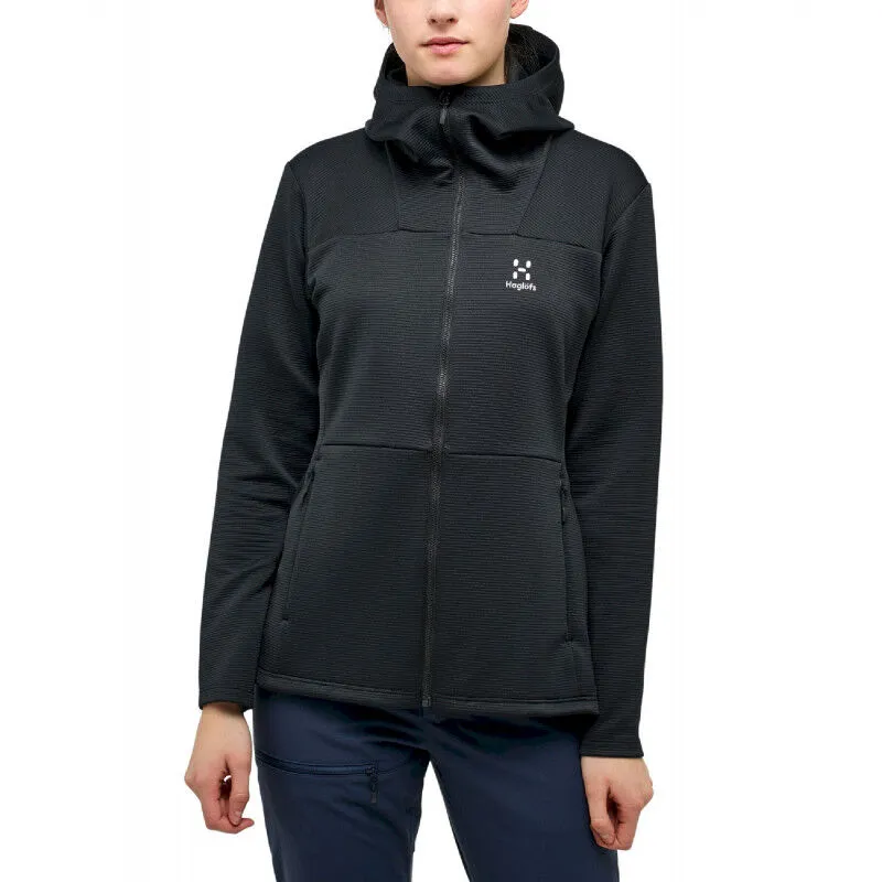 Haglöfs Willow Mid Hood Women - Polaire femme | Hardloop