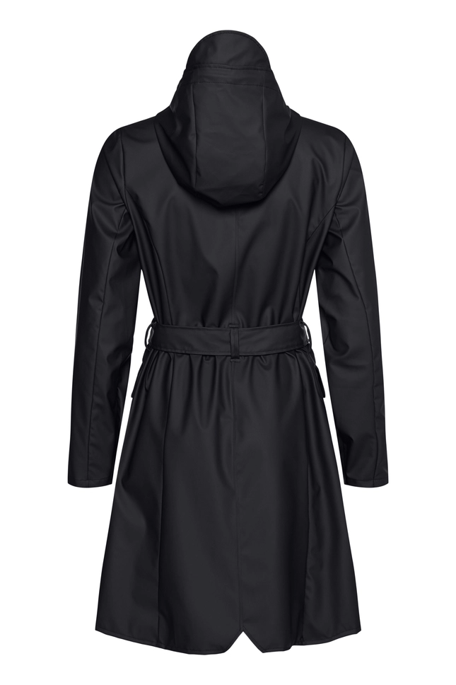 Imperméable RAINS Female Curve Jacket Black