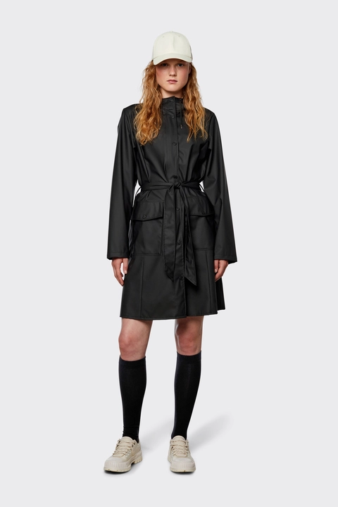 Imperméable RAINS Female Curve Jacket Black