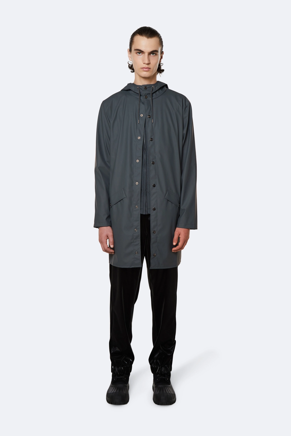 Imperméable RAINS Long Jacket Slate