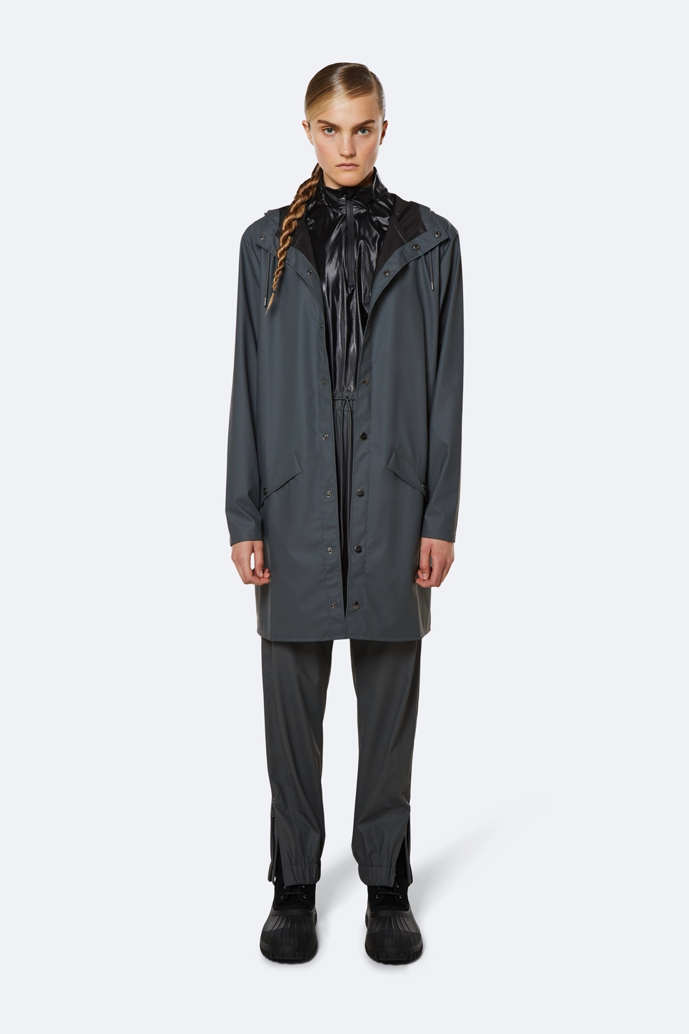 Imperméable RAINS Long Jacket Slate