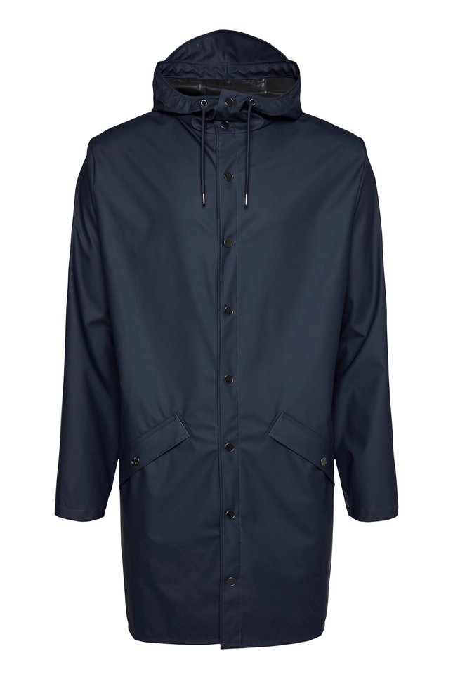 Imperméable RAINS Unisex Long Jacket Navy Bleu