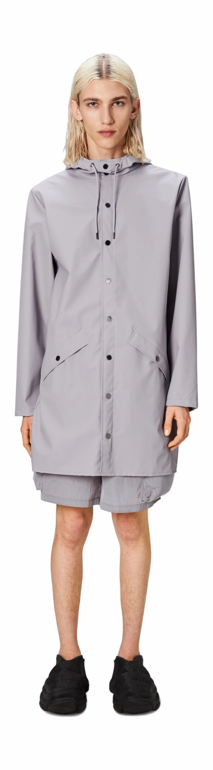 Imperméable RAINS Unisexe Long Jacket Flint