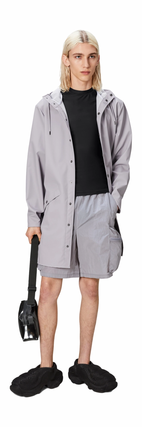 Imperméable RAINS Unisexe Long Jacket Flint