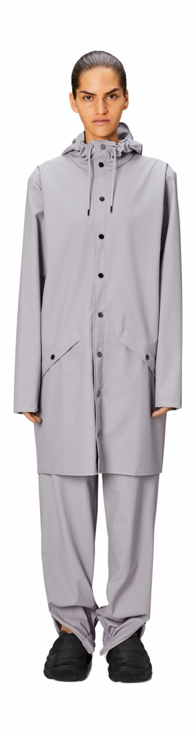 Imperméable RAINS Unisexe Long Jacket Flint