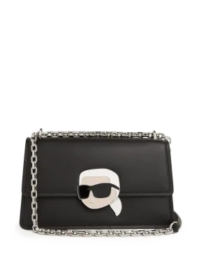 KARL LAGERFELD  Sac Ikonik/K 2.0 en cuir - Noir