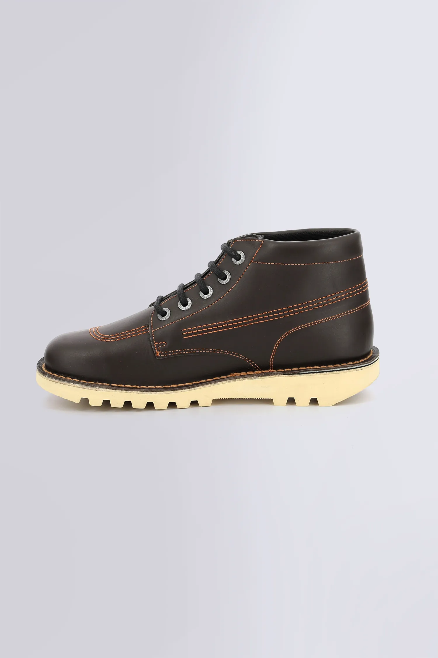 Kick Hi - Bottines marron pour homme - Kickers © Site Officiel