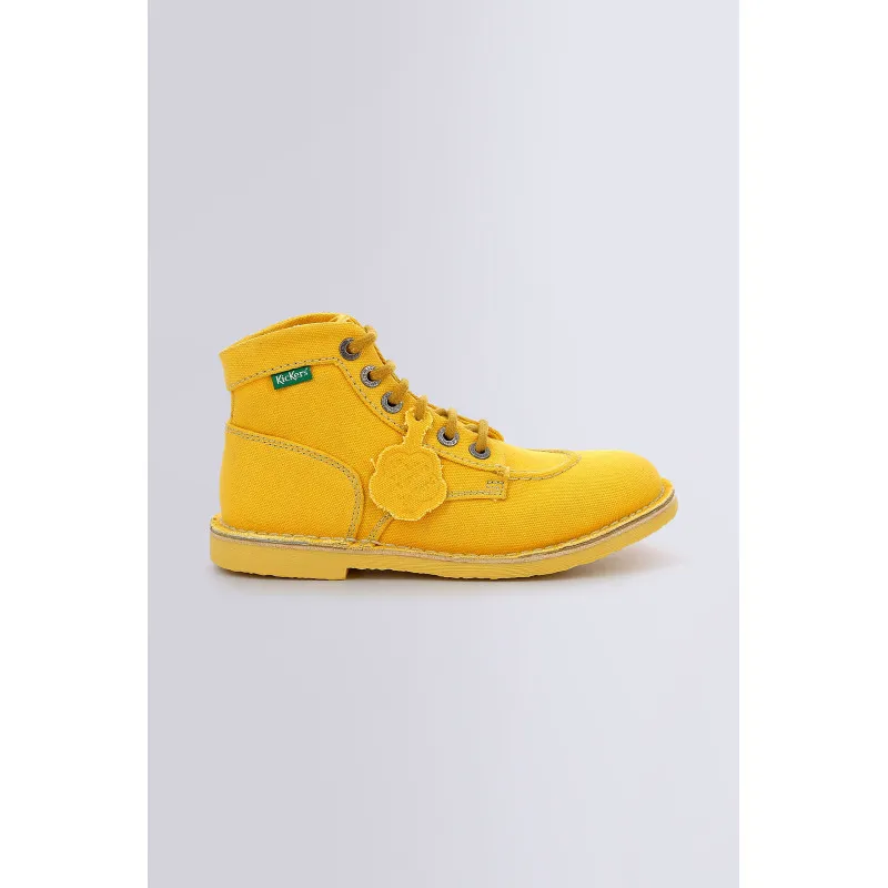 Kicklegend - Bottines jaune pour femme - Kickers © Site Officiel