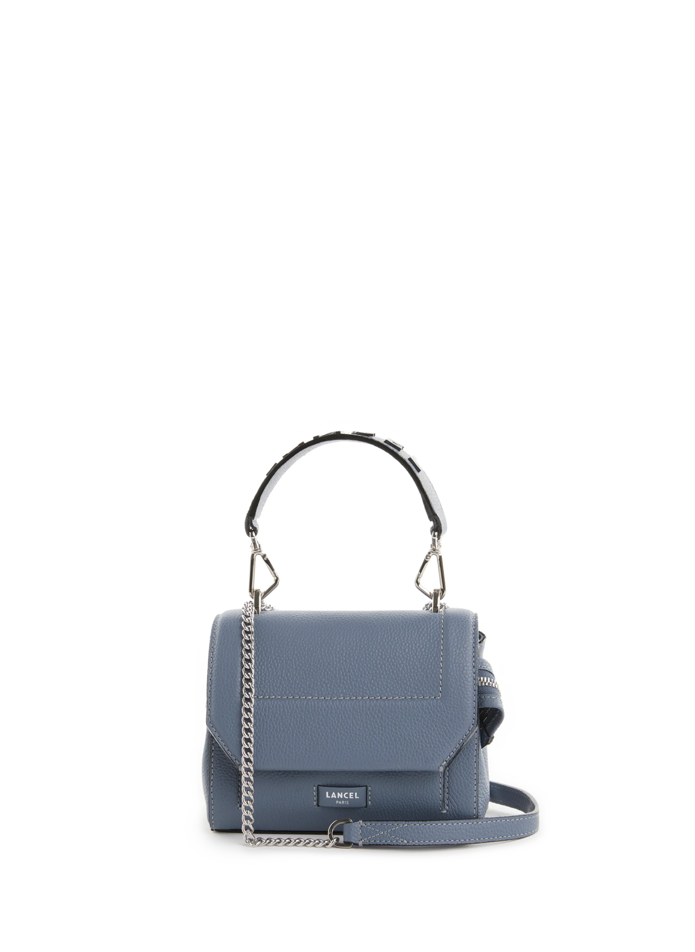 LANCEL  Sac à main Ninon en cuir - Gris