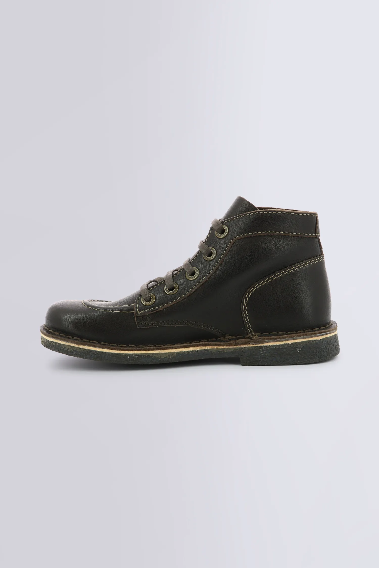 Legendiknew - Bottines marron foncé femme - Kickers ©