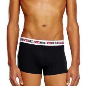 Lot de 2 boxers coton noir Diesel Underwear - Boxer & Shorty Homme sur MenCorner