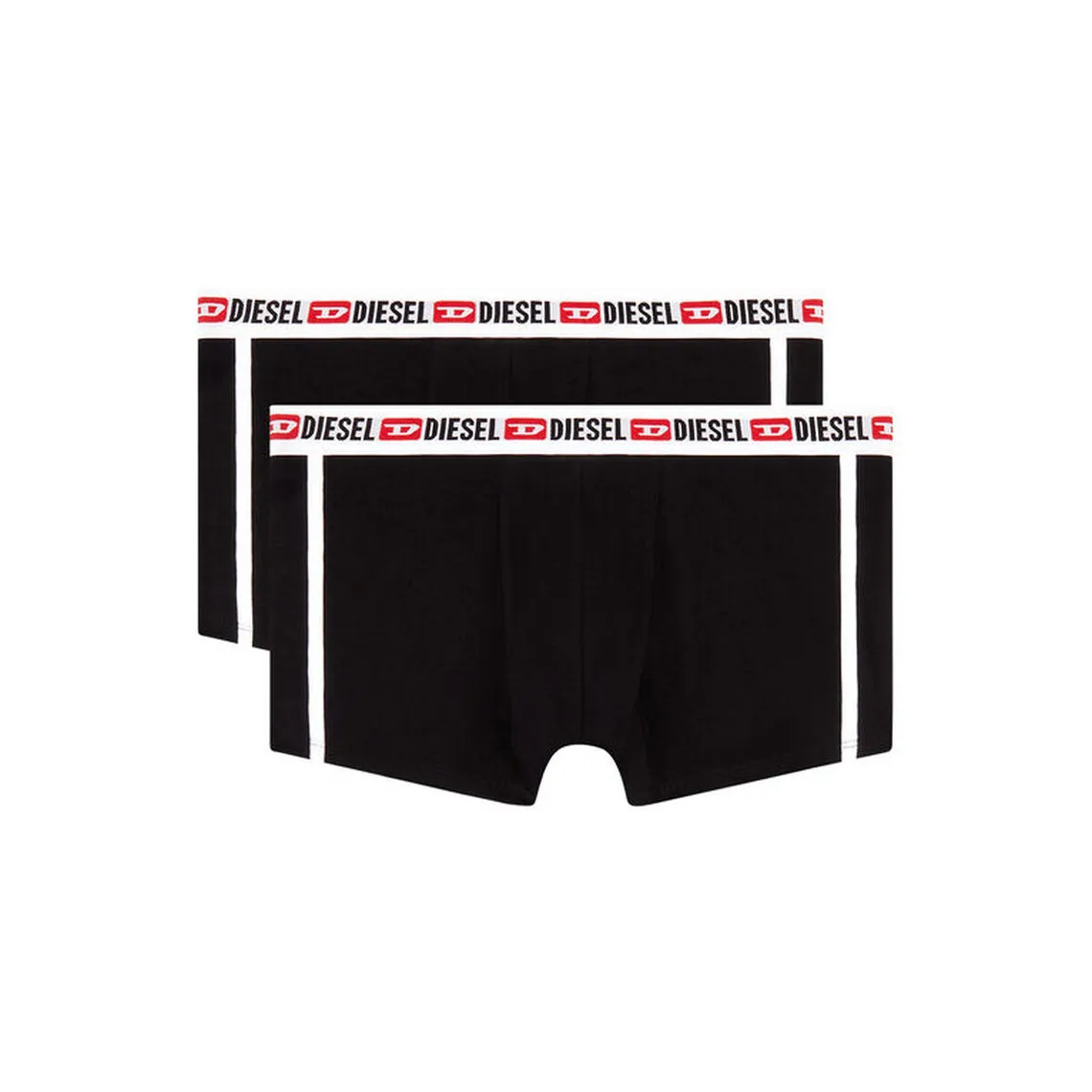 Lot de 2 boxers coton noir Diesel Underwear - Boxer & Shorty Homme sur MenCorner