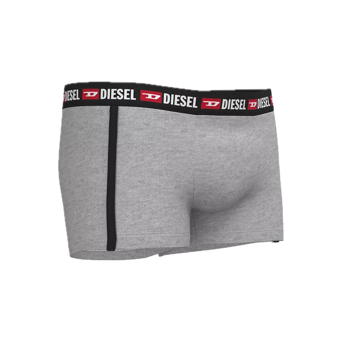 Lot de 2 boxers coton noir/gris Diesel Underwear - Boxer & Shorty Homme sur MenCorner