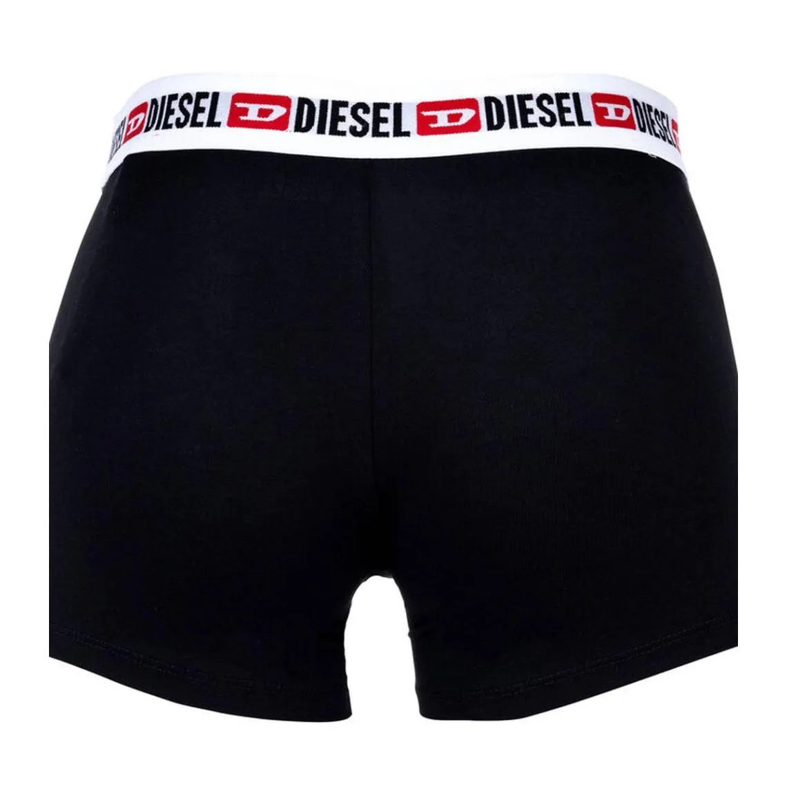 Lot de 2 boxers coton noir/noir Diesel Underwear - Boxer & Shorty Homme sur MenCorner