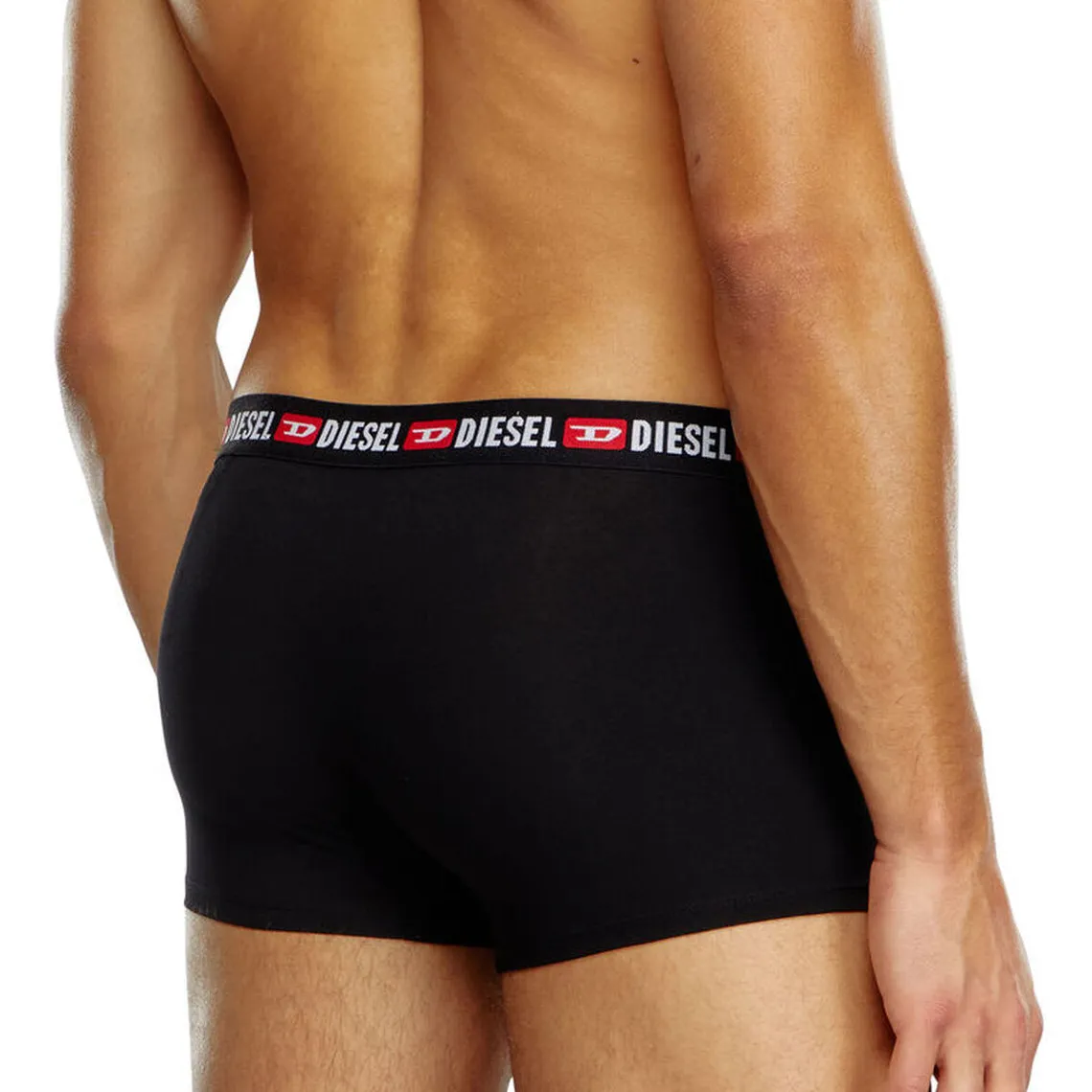 Lot de 3 boxers coton noir Diesel Underwear - Boxer & Shorty Homme sur MenCorner