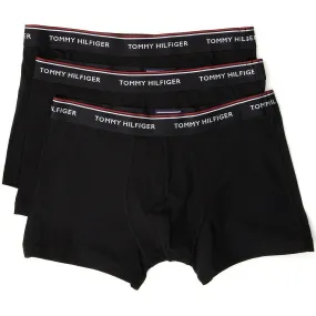 LOT DE 3 BOXERS COTON - Siglé Tommy Hilfiger Noir Tommy Hilfiger Underwear - Boxer & Shorty Homme sur MenCorner