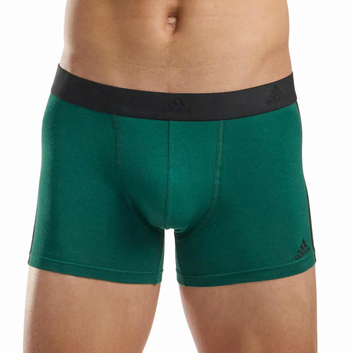 Lot de 3 boxers homme Active Flex Coton 3 Stripes Adidas vert Adidas Underwear - Caleçon Homme sur MenCorner