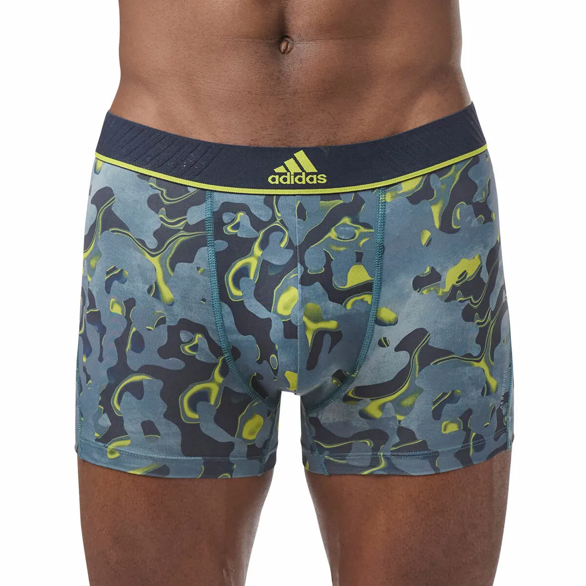 Lot de 3 boxers homme Active Micro Flex Eco Adidas gris en coton Adidas Underwear - Caleçon Homme sur MenCorner