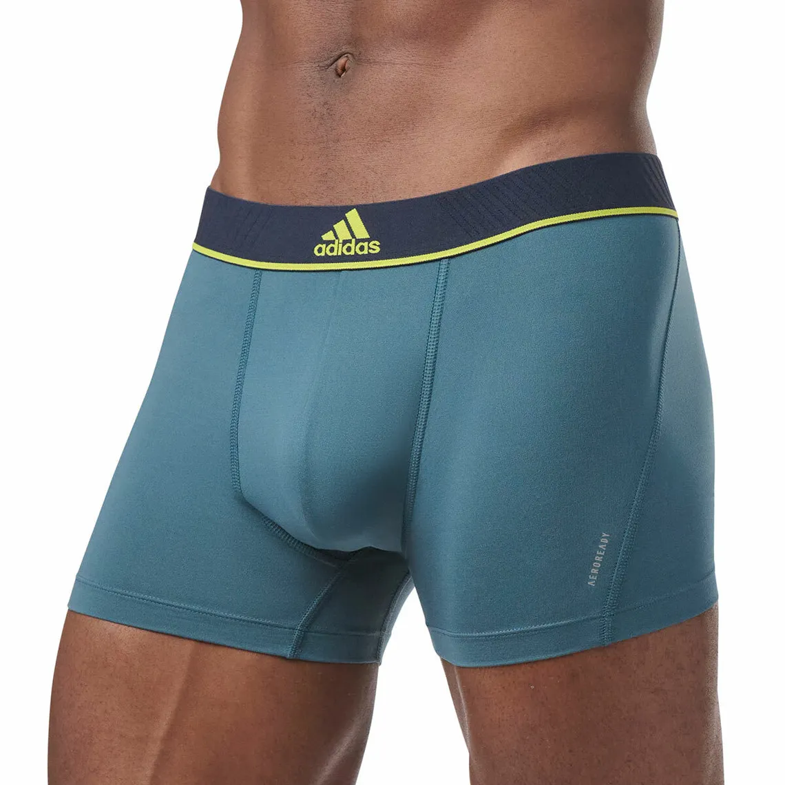 Lot de 3 boxers homme Active Micro Flex Eco Adidas gris en coton Adidas Underwear - Caleçon Homme sur MenCorner