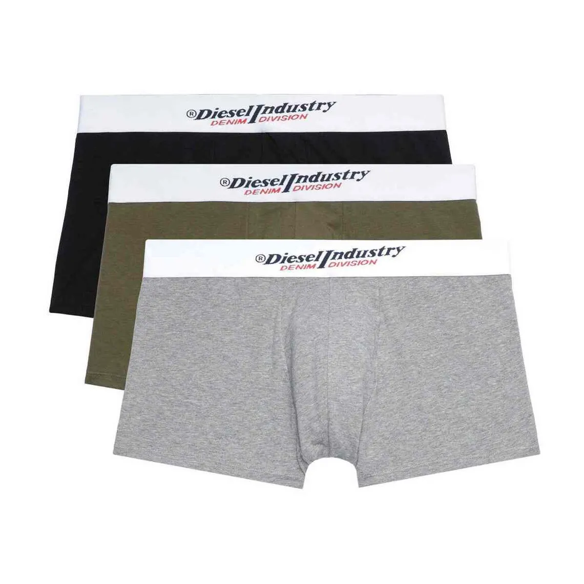 Lot de 3 Boxers Multicolores - Diesel Underwear en coton  | 3 Suisses