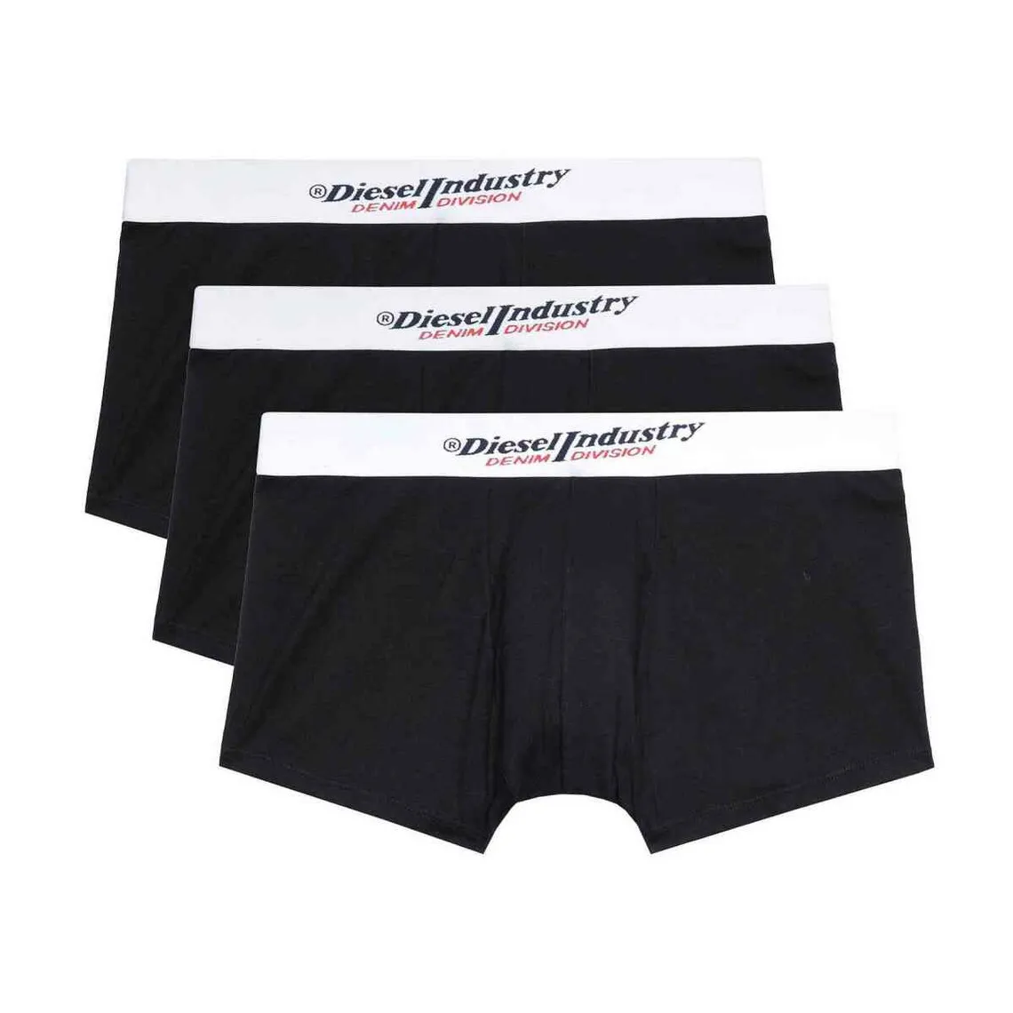 Lot de 3 Boxers Noirs - Diesel Underwear en coton  | 3 Suisses