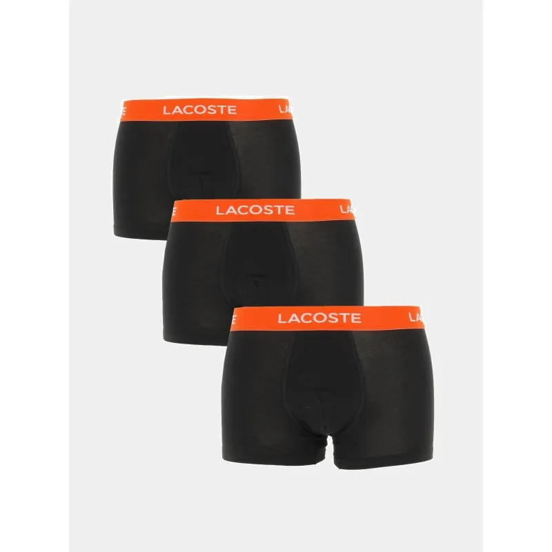 Lot de 3 boxers underwear trunk trois couleurs homme - Lacoste | wimod