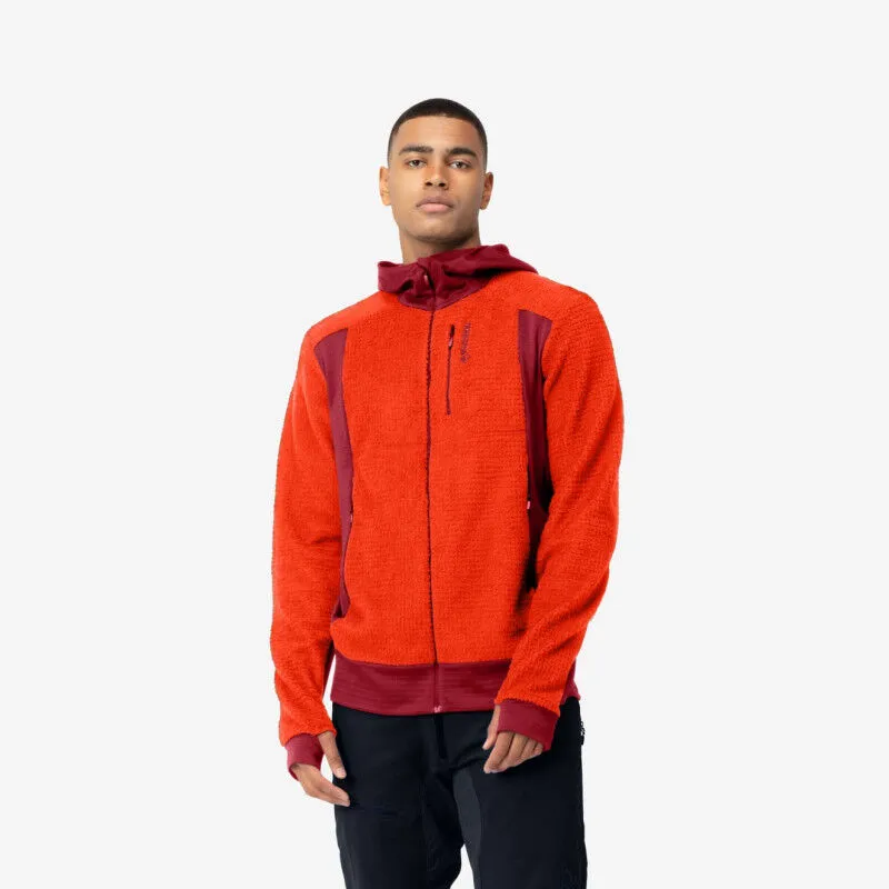 Norrona Falketind Alpha120 Zip Hood - Polaire homme | Hardloop