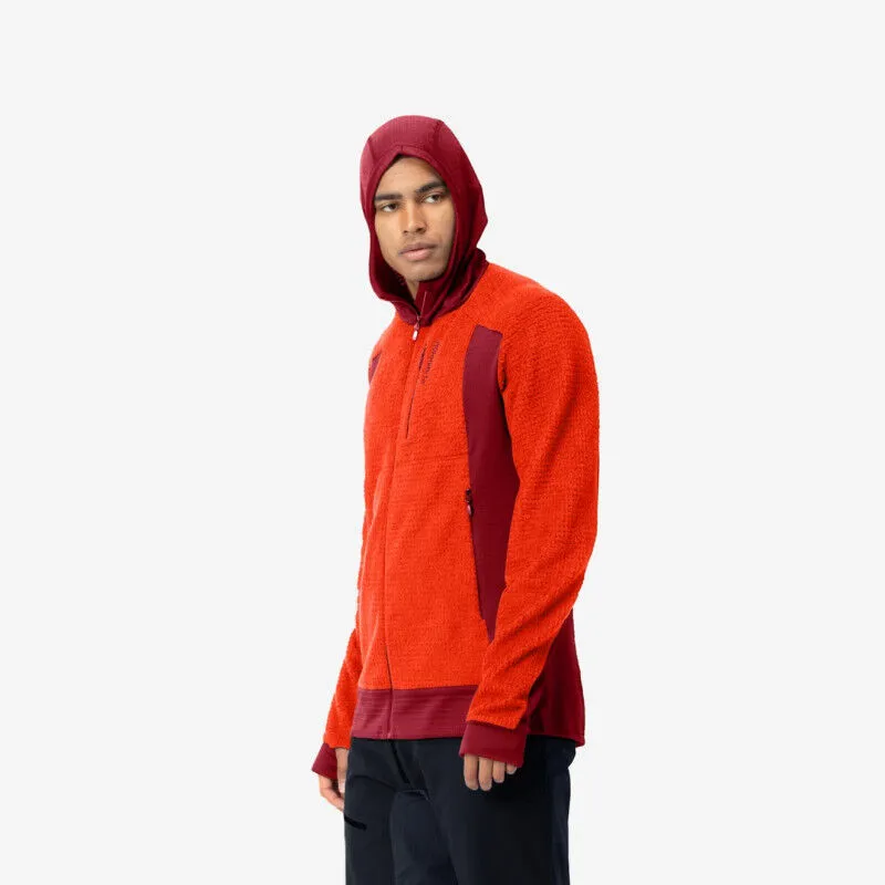 Norrona Falketind Alpha120 Zip Hood - Polaire homme | Hardloop