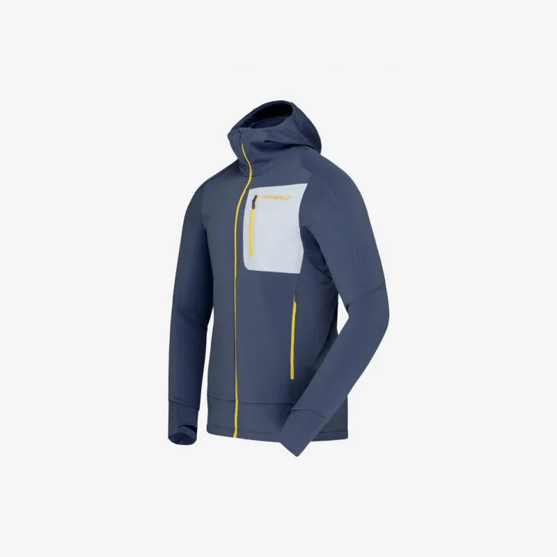 Norrona Falketind Power Grid Hood - Polaire homme | Hardloop