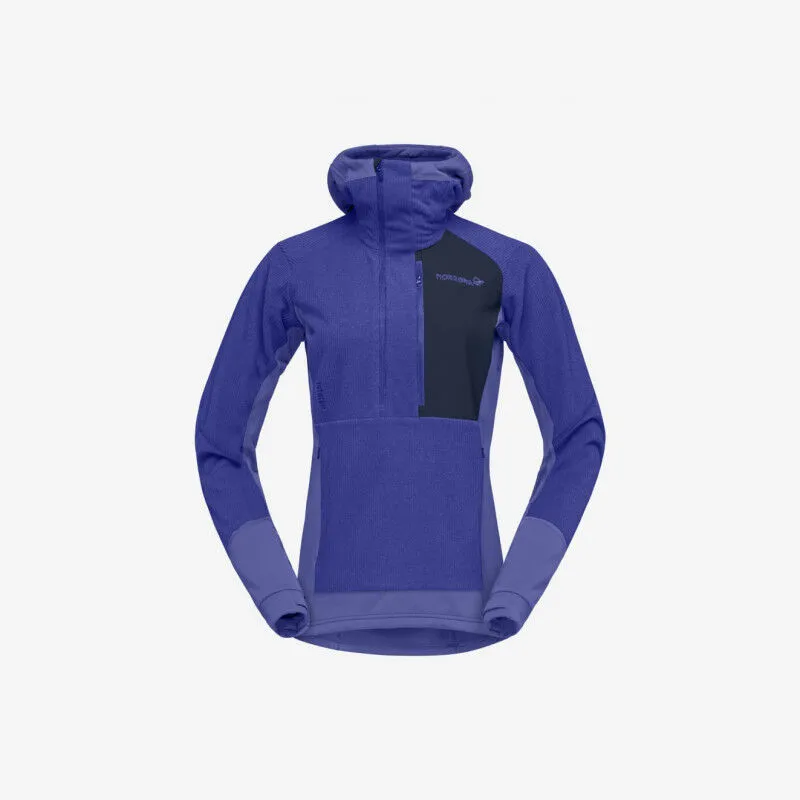 Norrona Lofoten Thermal Pro Hood - Polaire femme | Hardloop