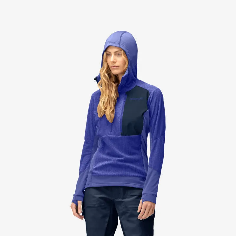 Norrona Lofoten Thermal Pro Hood - Polaire femme | Hardloop