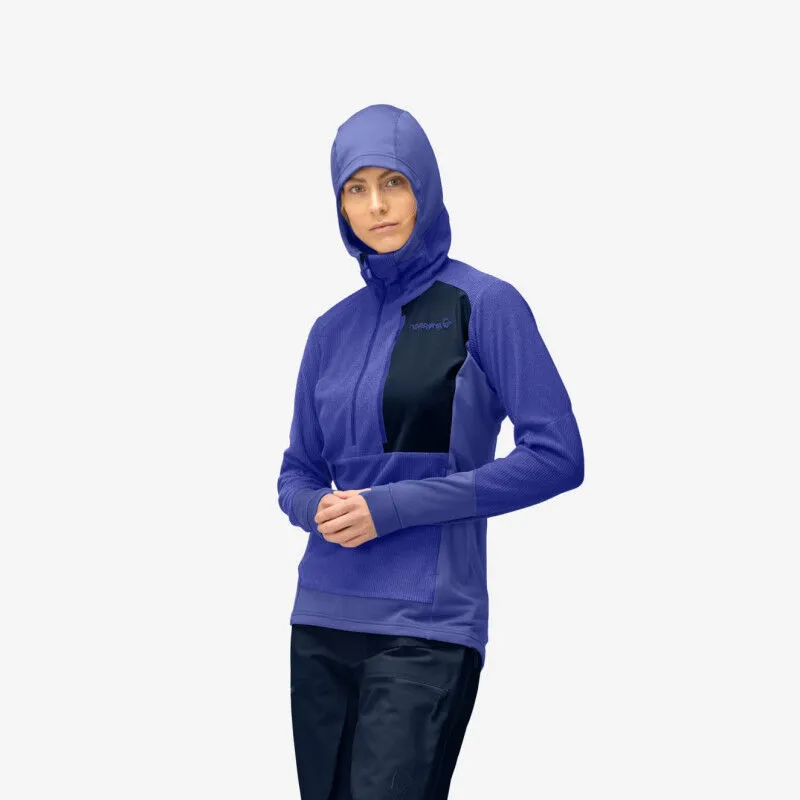 Norrona Lofoten Thermal Pro Hood - Polaire femme | Hardloop