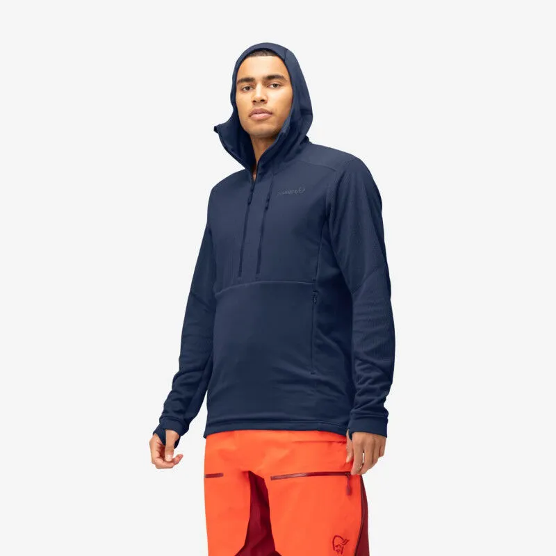 Norrona Lofoten Thermal Pro Hood - Polaire homme | Hardloop