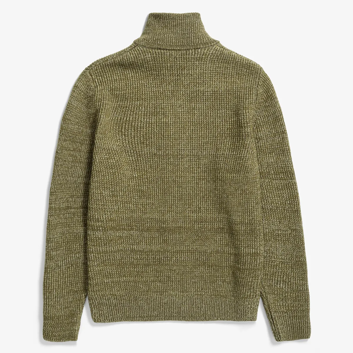 Norse Projects . Hagen Wool Cotton Rib Full Zip Jacket . Sitka Green — Le Shop Nîmes