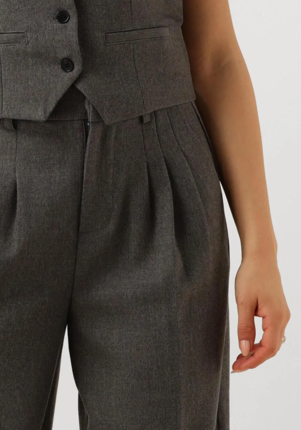 notre-v pantalon nv-ela en gris