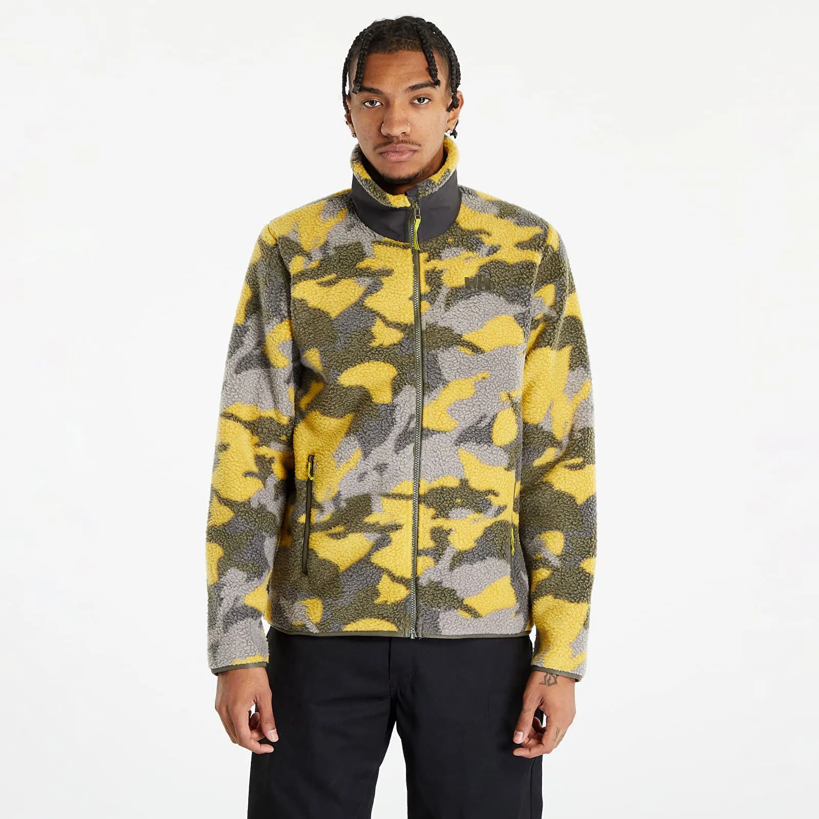 Panorama Printed Pile Jacket