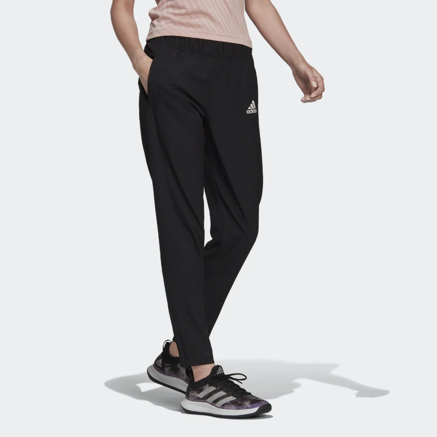 Pantalon ADIDAS Femme WOVEN Noir PE 2022