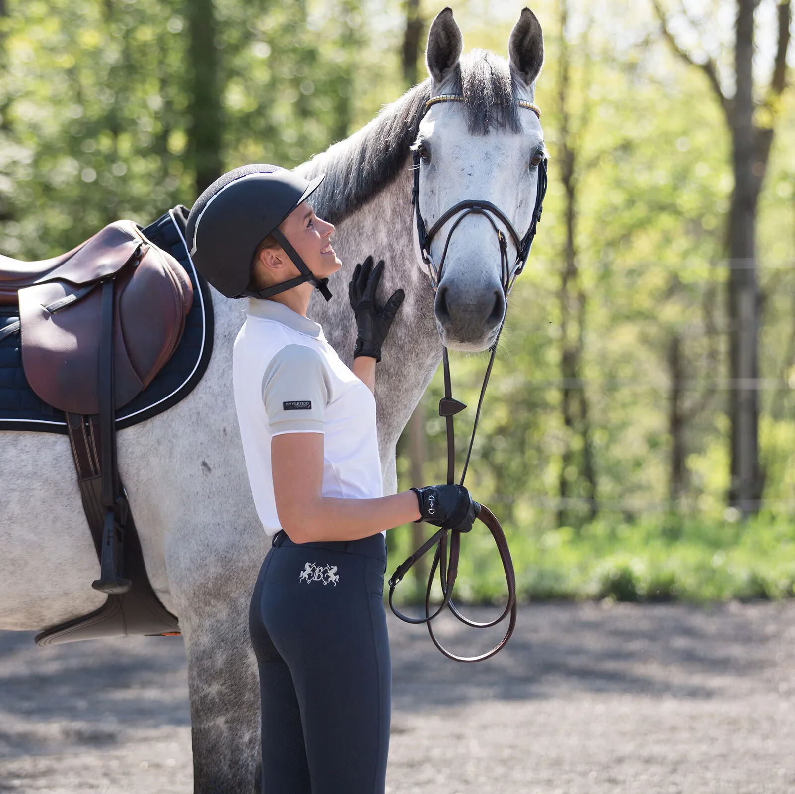 Pantalon d'équitation Meghan fond intégral grip