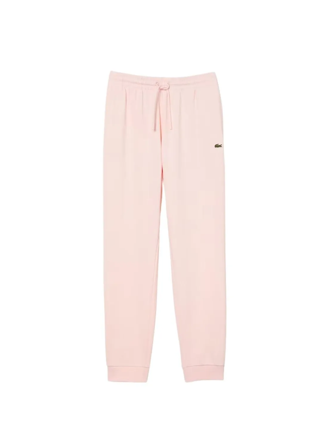 Pantalon de survetement en molleton femme Lacoste Ref 58277 T03 Rose pale